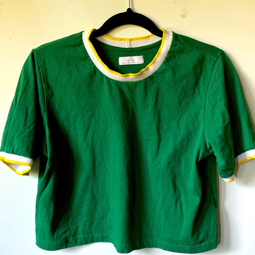 Baggy retro crop top